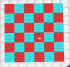 /c red cyan
